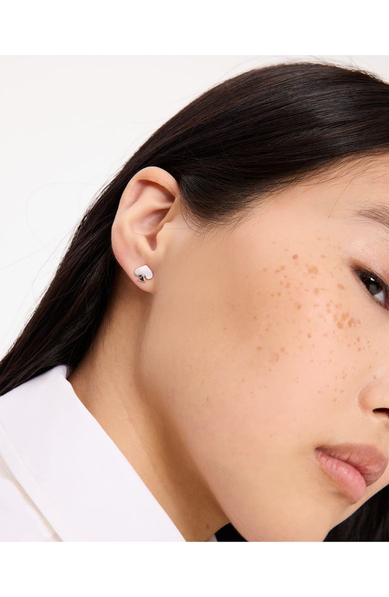 Kate Spade New York spade stud earrings, Alternate, color, 