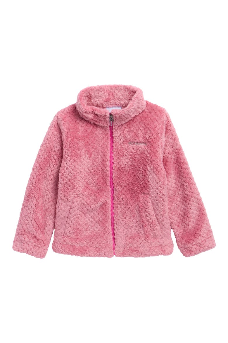 Kids' Fire Side Fleece Jacket, Main, color, ROSETTE