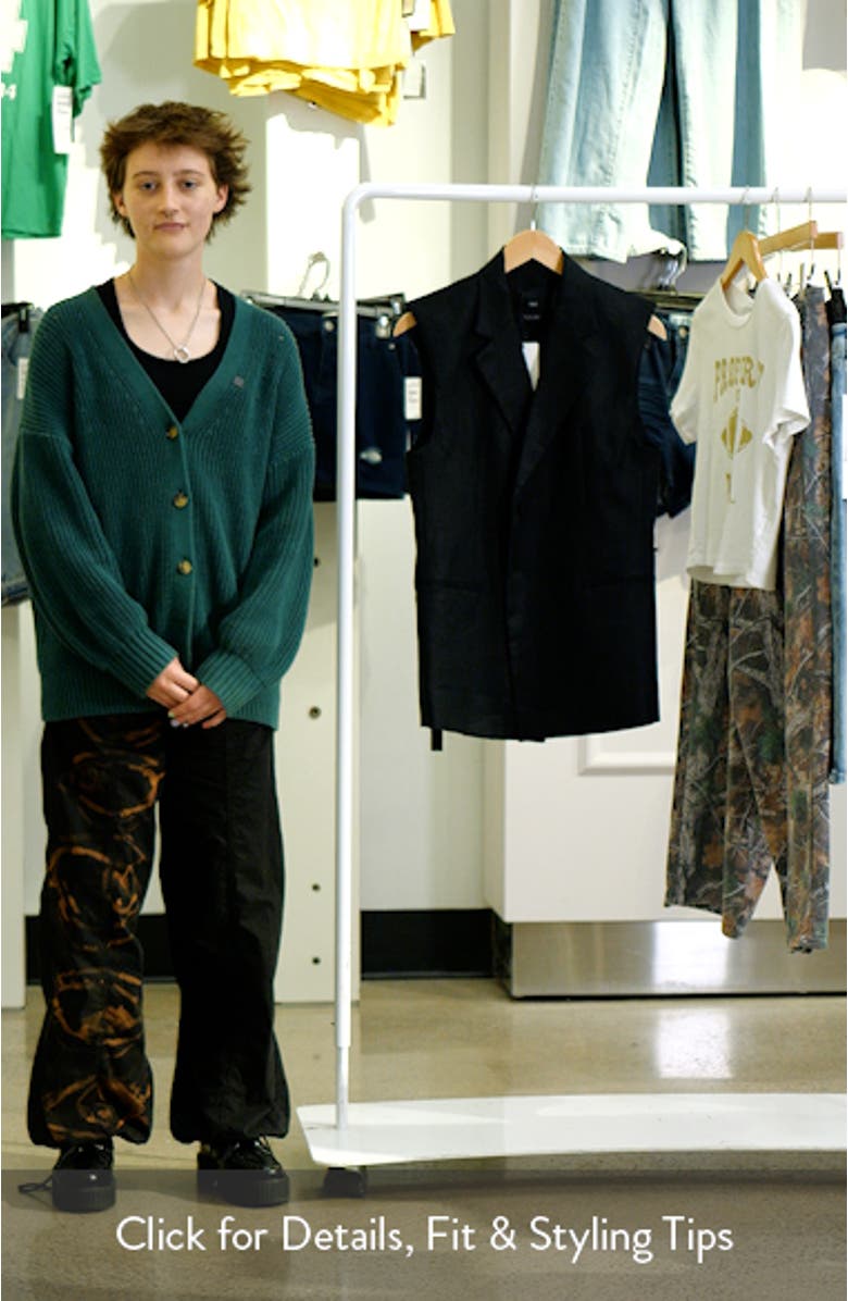 Long Linen Vest, sales video thumbnail