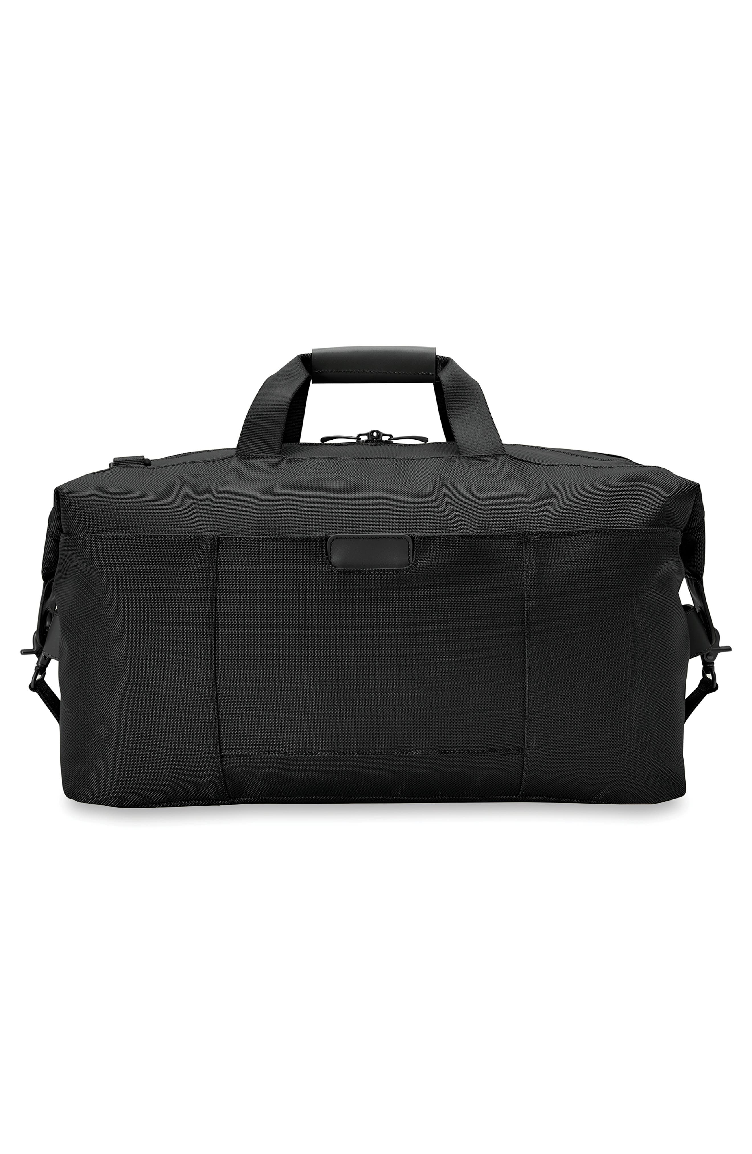 Briggs & Riley Baseline Weekend Duffle Bag, Alternate, color, Black