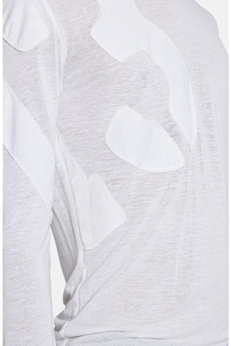 13 Appliqué T-Shirt, Alternate, color, WHITE