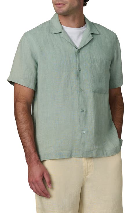 Slub Cotton Camp Shirt