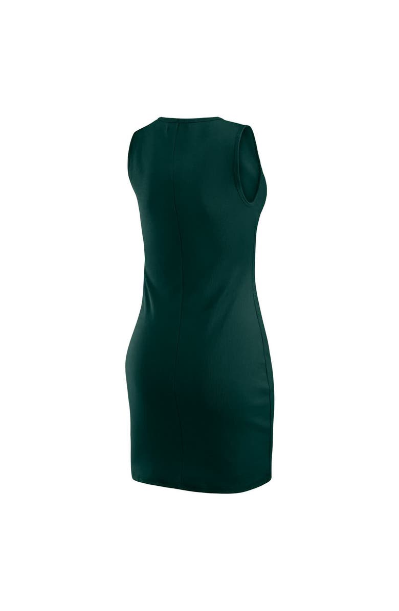 WEAR by Erin Andrews Women's WEAR by Erin Andrews x Gracie Hunt Green Green Bay Packers Ribbed Tank Dress, Alternate, color, 