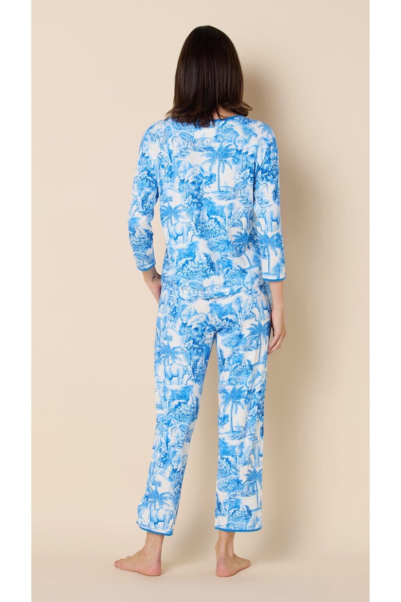 Pima Knit Simple Set, Alternate, color, Palm Grove Blue