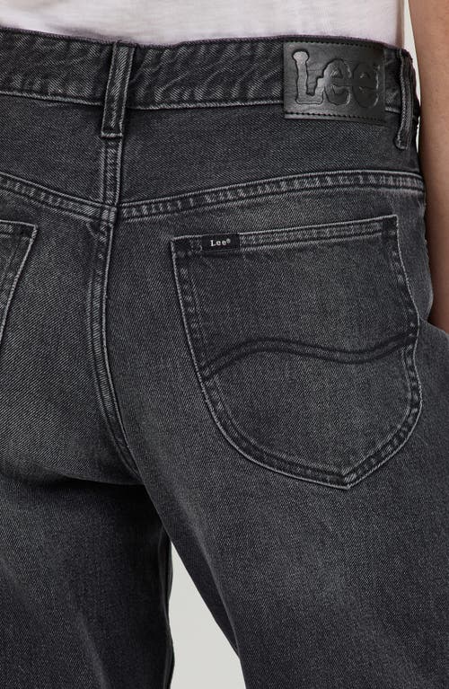 Lee Rider™ Loose Straight Leg Jeans In Charred Black