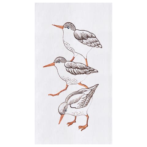 Sand Pipers Flour Sack Cotton Kitchen Towel