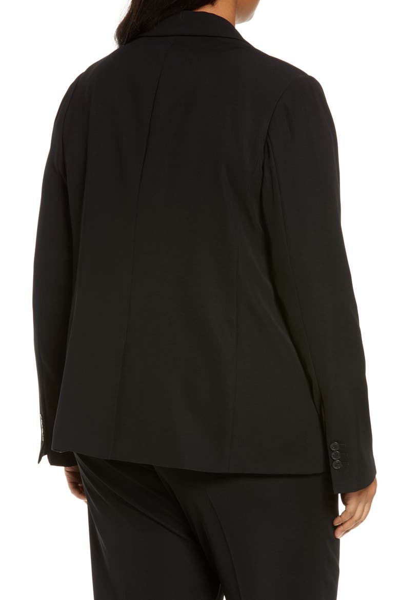 Women's Crepe Blazer, Alternate, color, BLACK