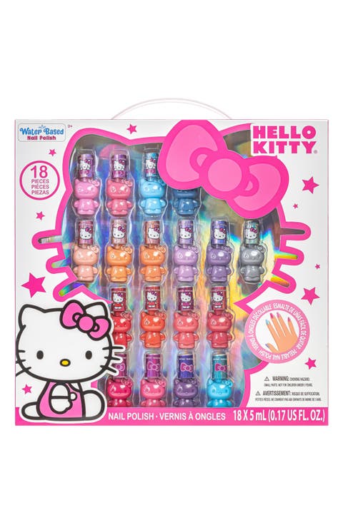 Kids' Hello Kitty 18-Piece Nail Polish Kit