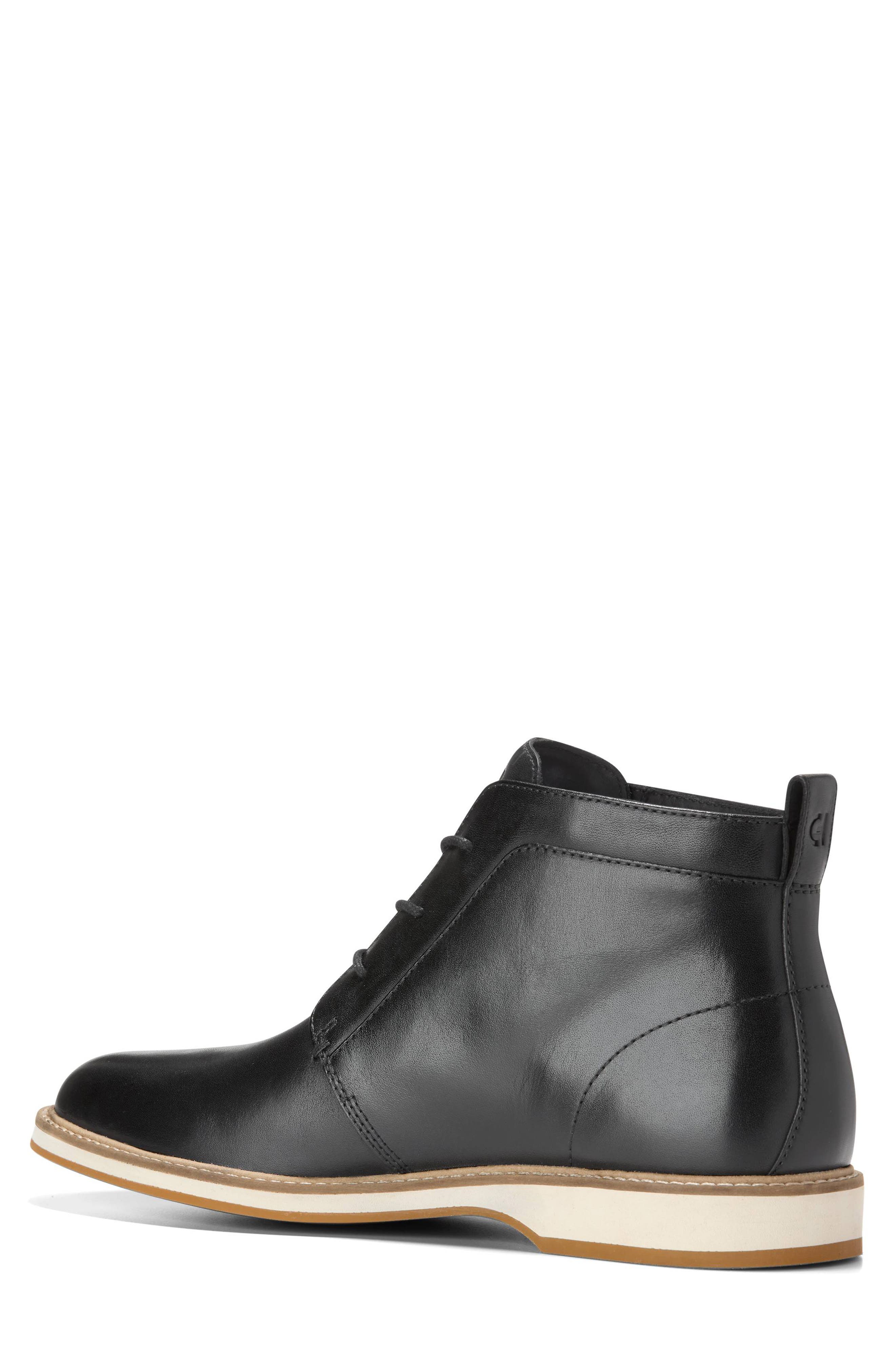 Cole Haan Morse GRANDFØAM Chukka Boot, Alternate, color, Black / Ivory