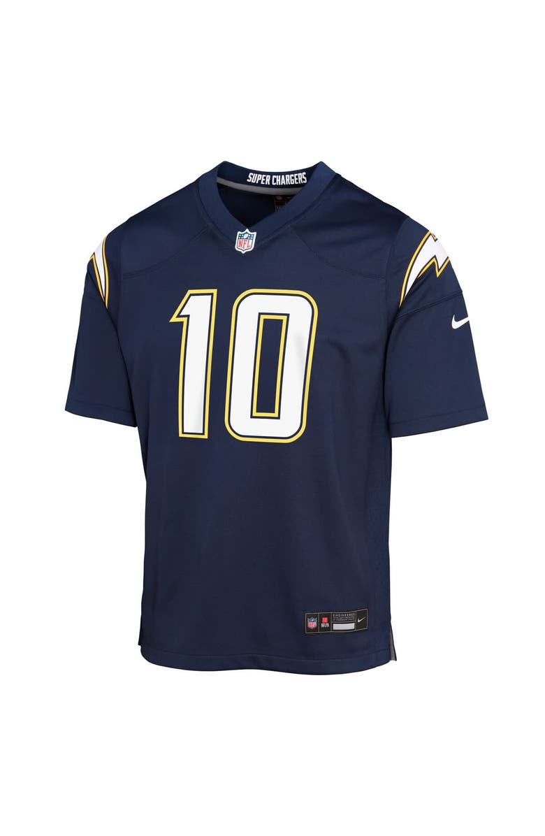 Nike Youth Nike Justin Herbert Navy Los Angeles Chargers Alternate Super Chargers Game Player Jersey, Alternate, color, Navy