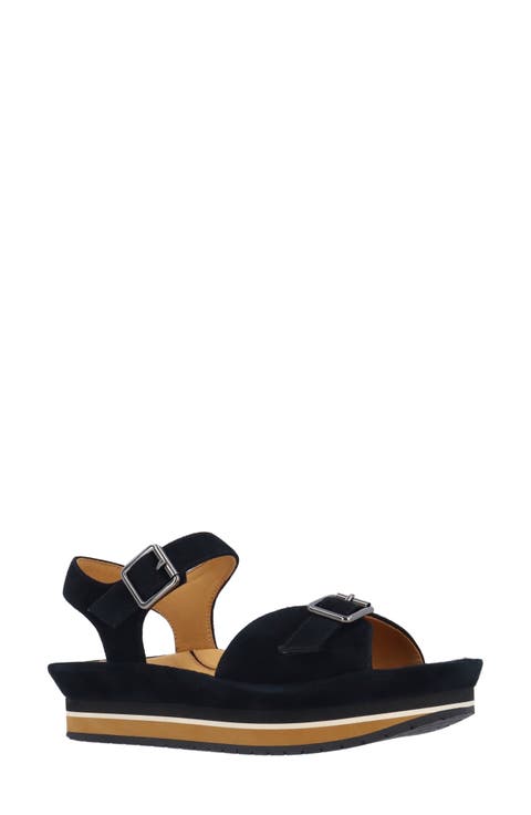 ★JILLSTUART★ Monablack platform square sandals JLSO5E553BK Women's Black Platform Sandals | Nordstrom