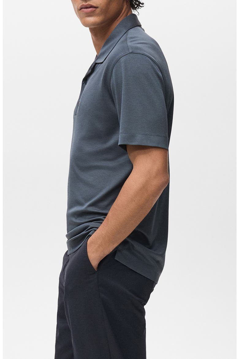 Polo Shirt, Alternate, color, PETROL BLUE