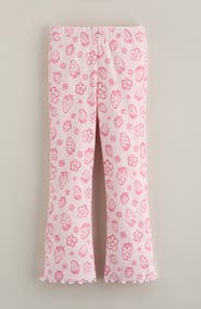 Tucker + Tate Kids' Rib Print Flare Leggings