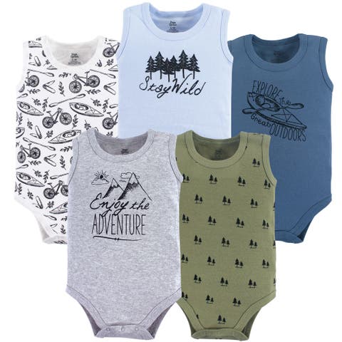 5Pk Sleeveless Bodysuits (Baby)
