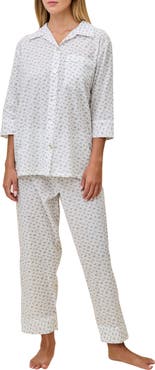 Papinelle Swiss Dot Crop Pajamas