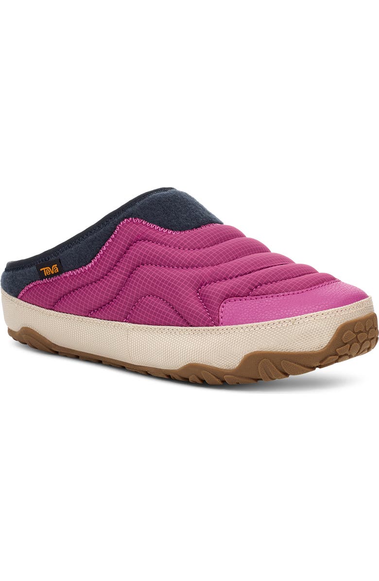 Teva ReEmber Terrain Quilted Water Repellent Mule, Main, color, Vivid Viola