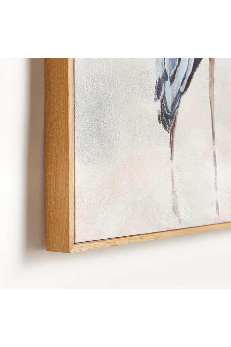 Heron Pair Hand-Embellished Giclees Set Of 2, Alternate, color, Blue