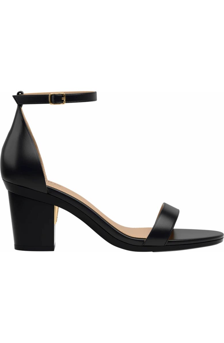 Pashion Footwear The Pashionista 3" Block Heel, Alternate, color, Coal Leather