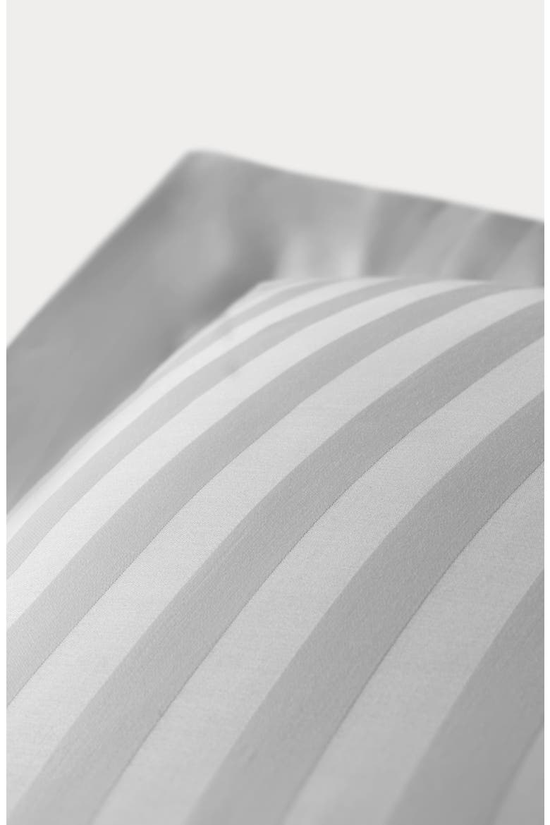 Stripe Sateen Sham Set, Alternate, color, GREY