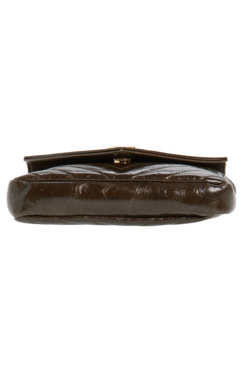 Saint Laurent Mini College Matelassé Leather Crossbody Bag