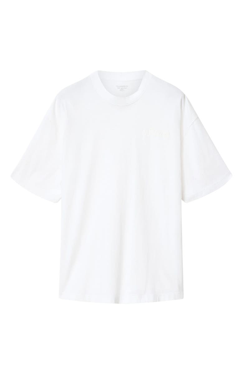 AllSaints Odyssey Cotton Graphic T-Shirt, Alternate, color, Optic White