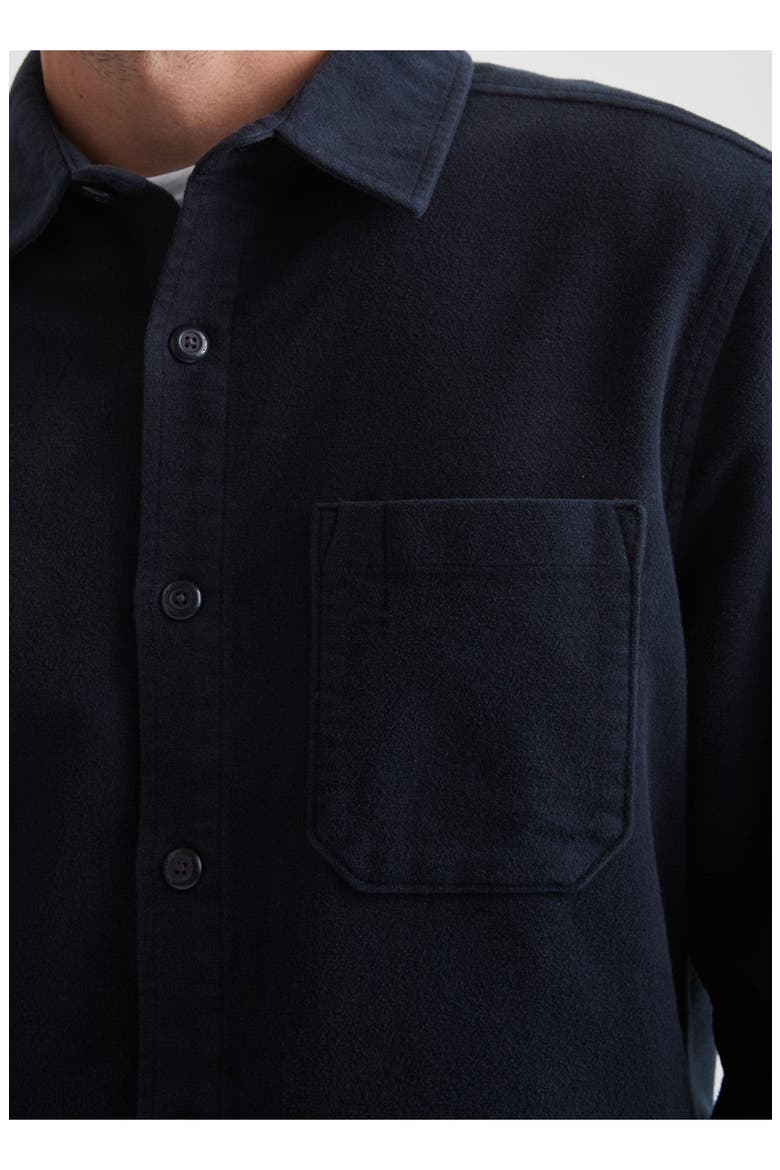 No Sweat Moleskin Shirt, Alternate, color, Navy