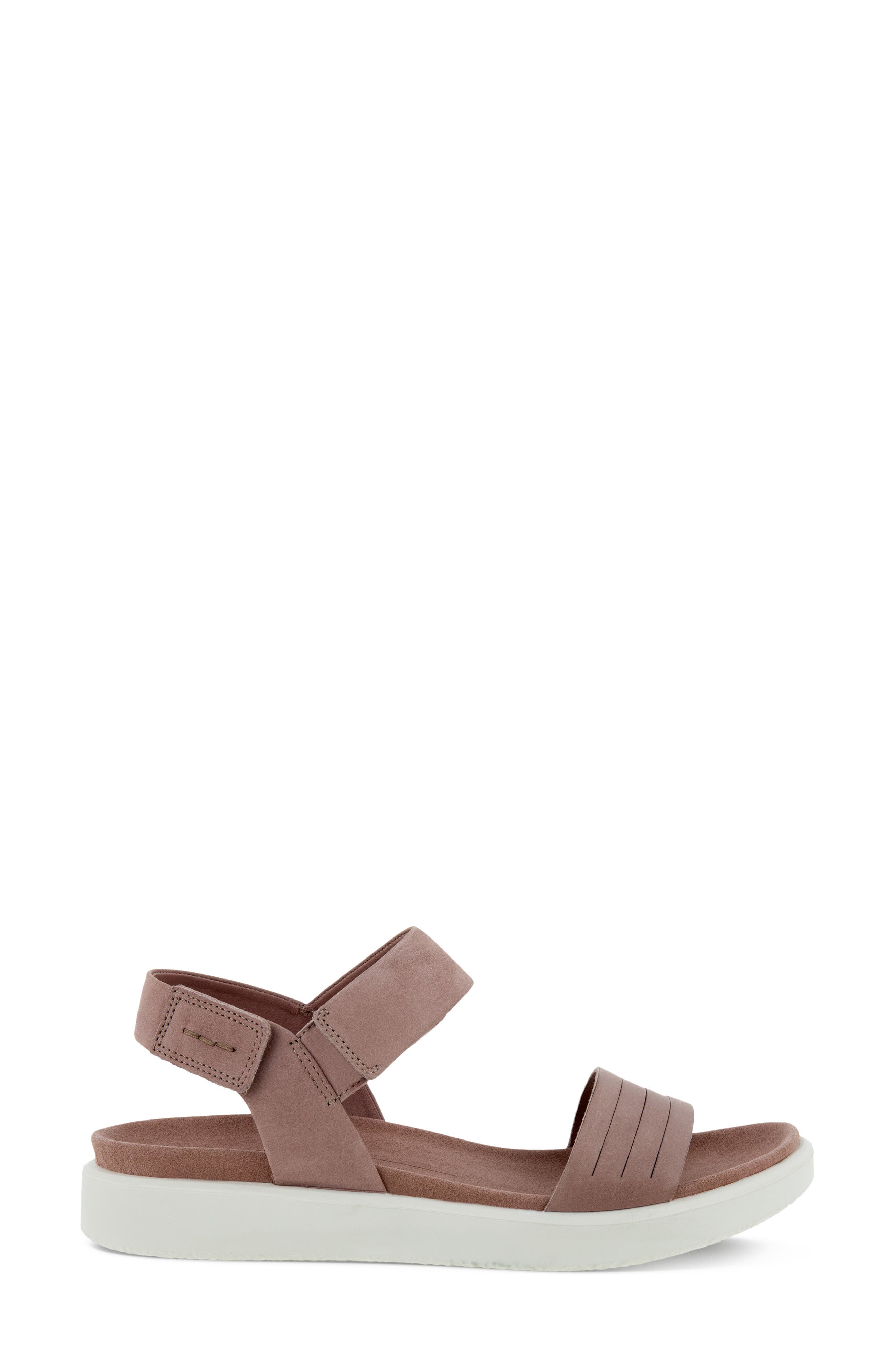 Flowt Strap Sandal, Alternate, color, WOODROSE LEATHER