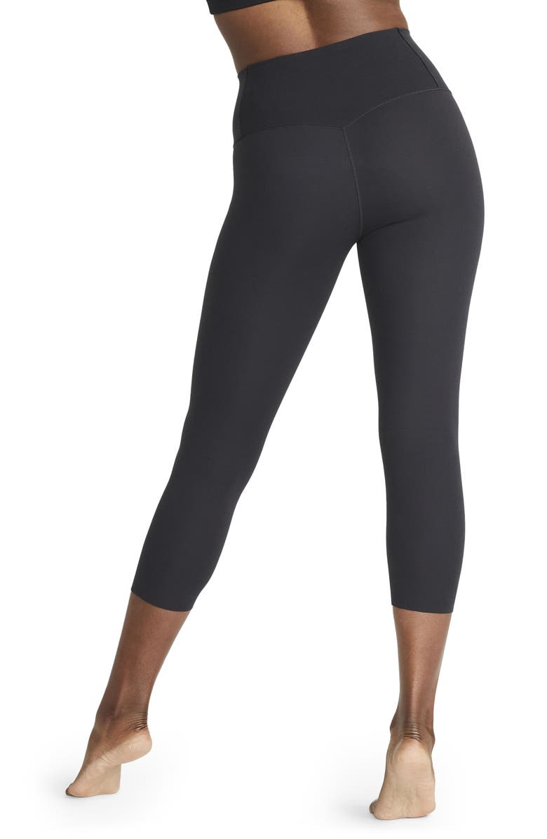 Nike Women's Zenvy Gentle Support High Waist Crop Leggings, Alternate, color,