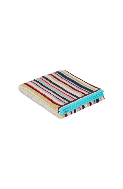 Missoni Home Chandler 100x180 Cm Terry Beach Towel With Lurex In Multicoloured