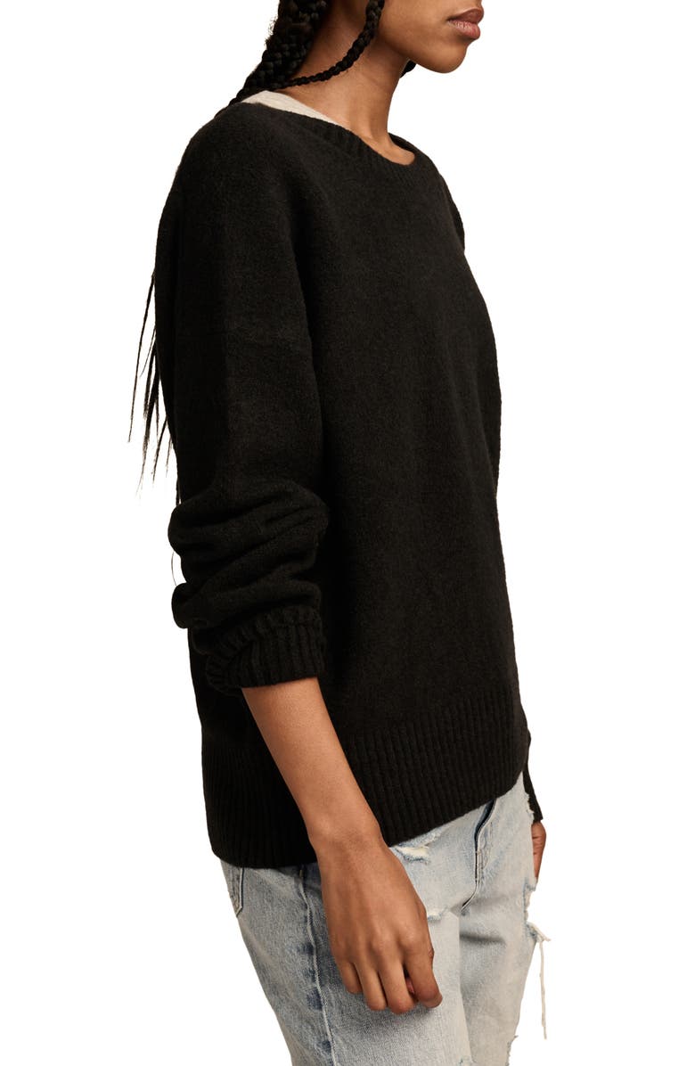Lucky Brand Crewneck Sweater, Alternate, color,