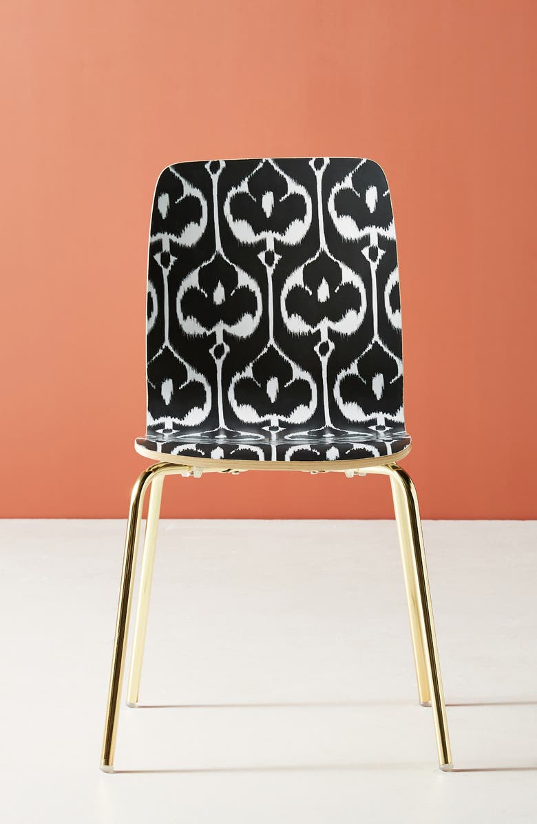 Anthropologie Home Anthropologie Ikat Tamsin Dining Chair, Alternate, color, 