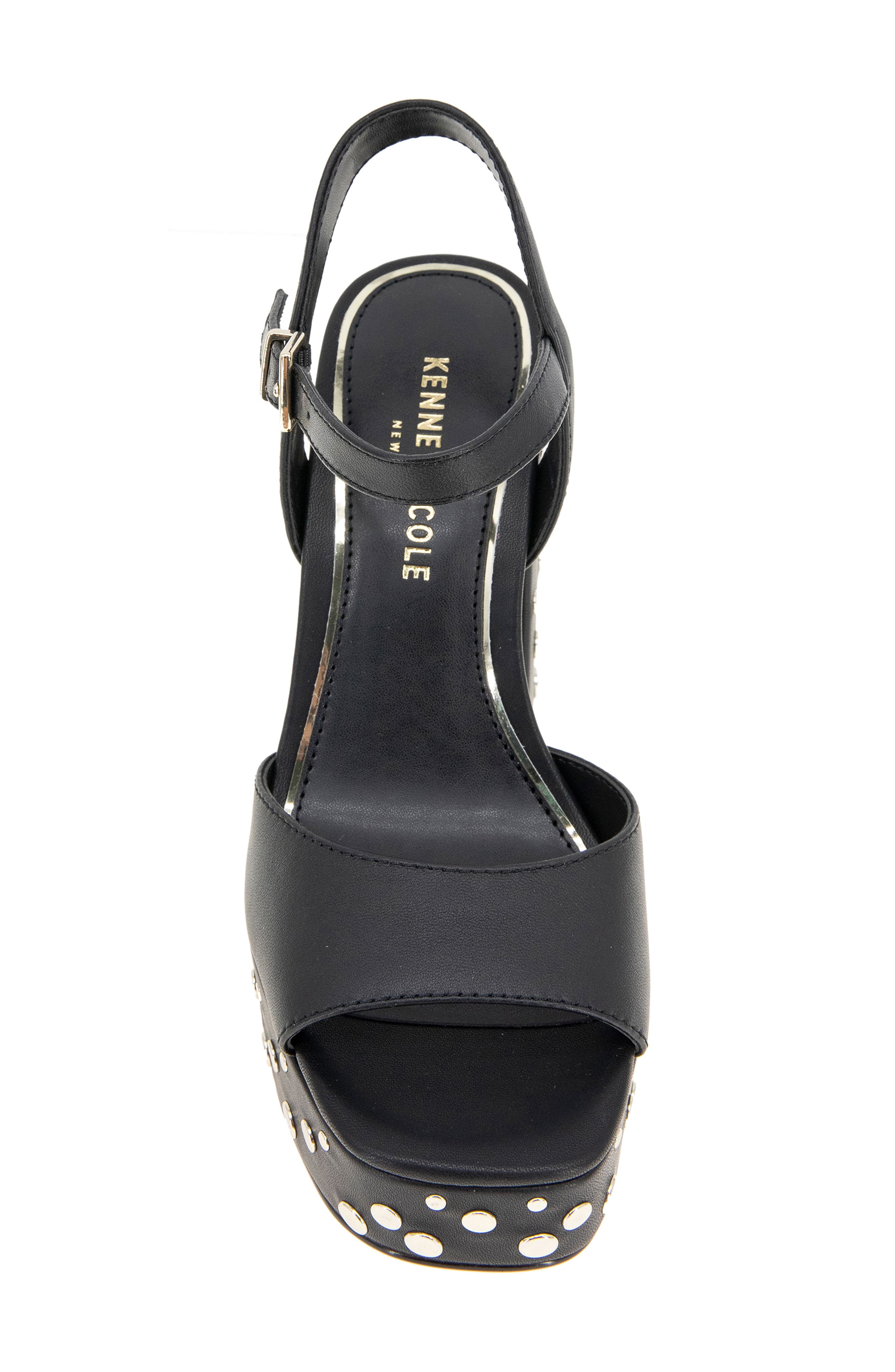 Kenneth Cole New York Dolly Stud Ankle Strap Platform Sandal, Alternate, color, 