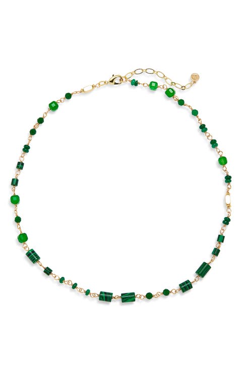 Beaded Short Necklace