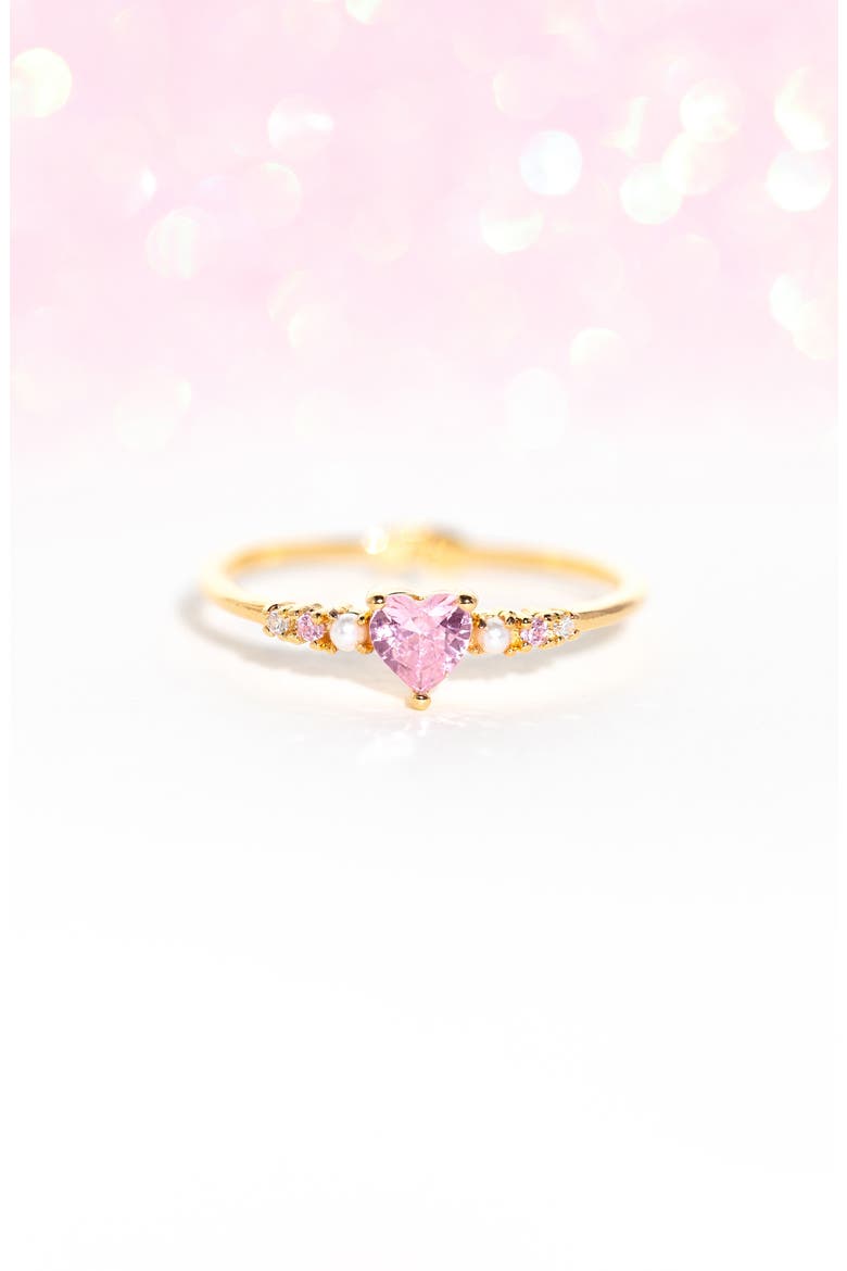 Heart is Full Ring, Alternate, color, GOLD