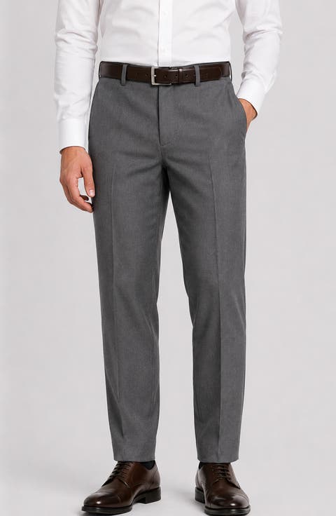Stefano Modern Fit Wool Trousers