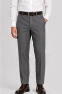ZANETTI Stefano Modern Fit Wool Trousers