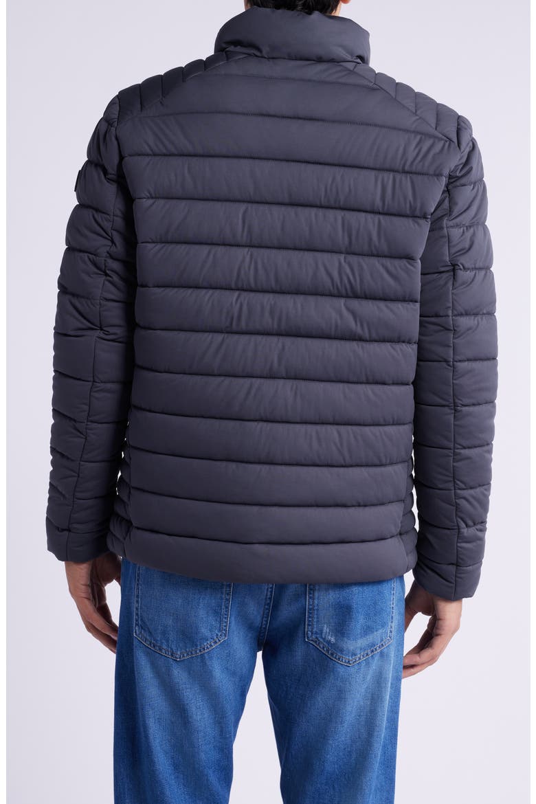 Ari Water Resistant Recycled Polyester Puffer Jacket, Alternate, color, GREY BLACK