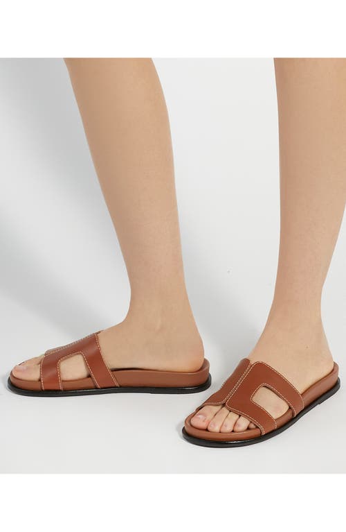 Dune London Loupa Sandal In Tan