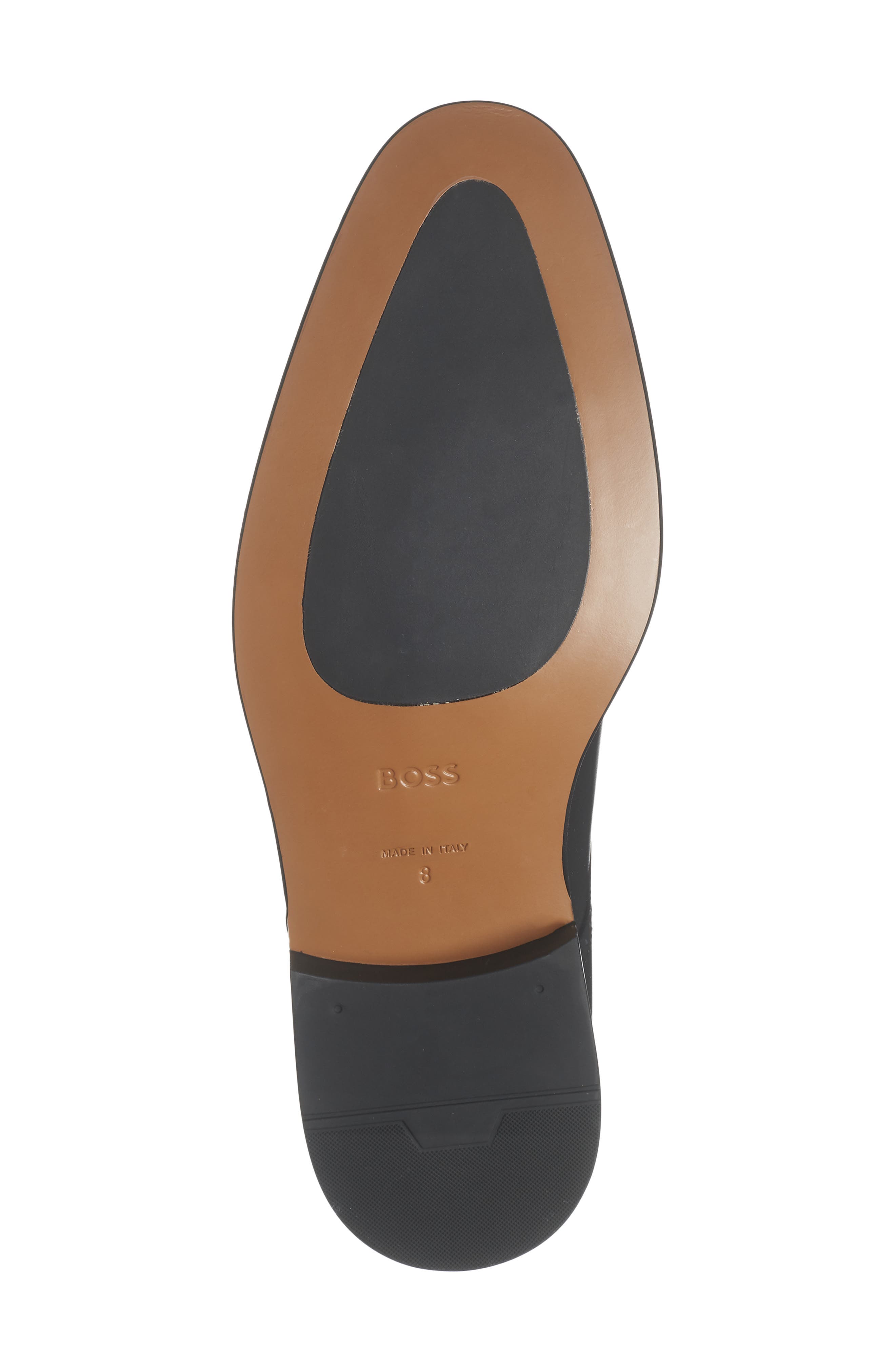 BOSS Derrek Brogue Cap Toe Derby, Alternate, color, Black