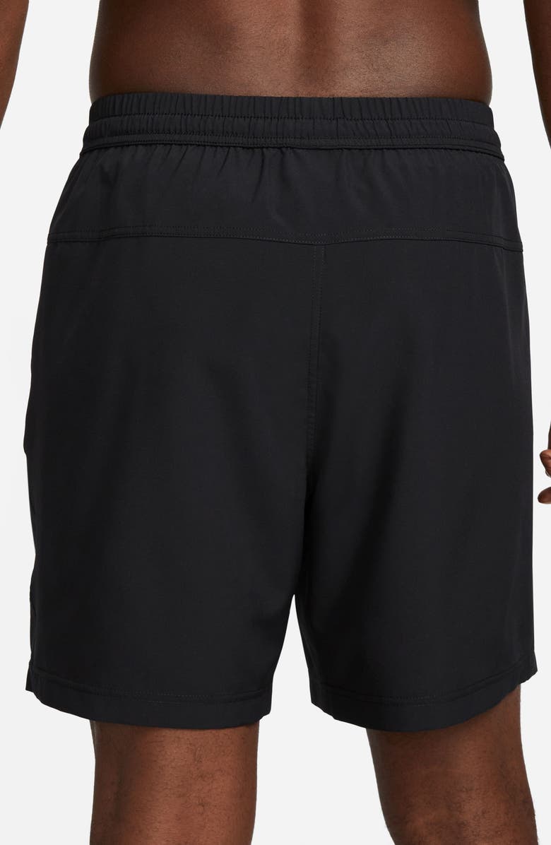Nike Dri-FIT Form 7-Inch Athletic Shorts, Alternate, color, Black/ White