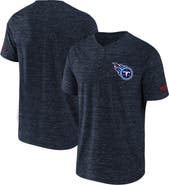 NFL X DARIUS RUCKER Men's NFL x Darius Rucker Collection by Fanatics Navy Tennessee Titans Slub Henley T-Shirt