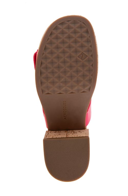 AEROSOLES AEROSOLES CHANCE PLATFORM SLIDE SANDAL