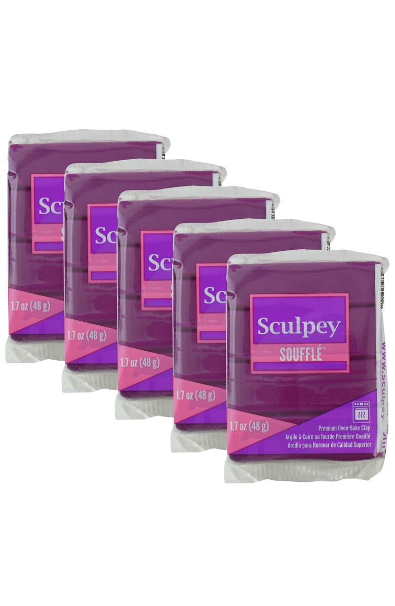 Souffle Polymer Oven Bake Clay, Main, color, Multicolored
