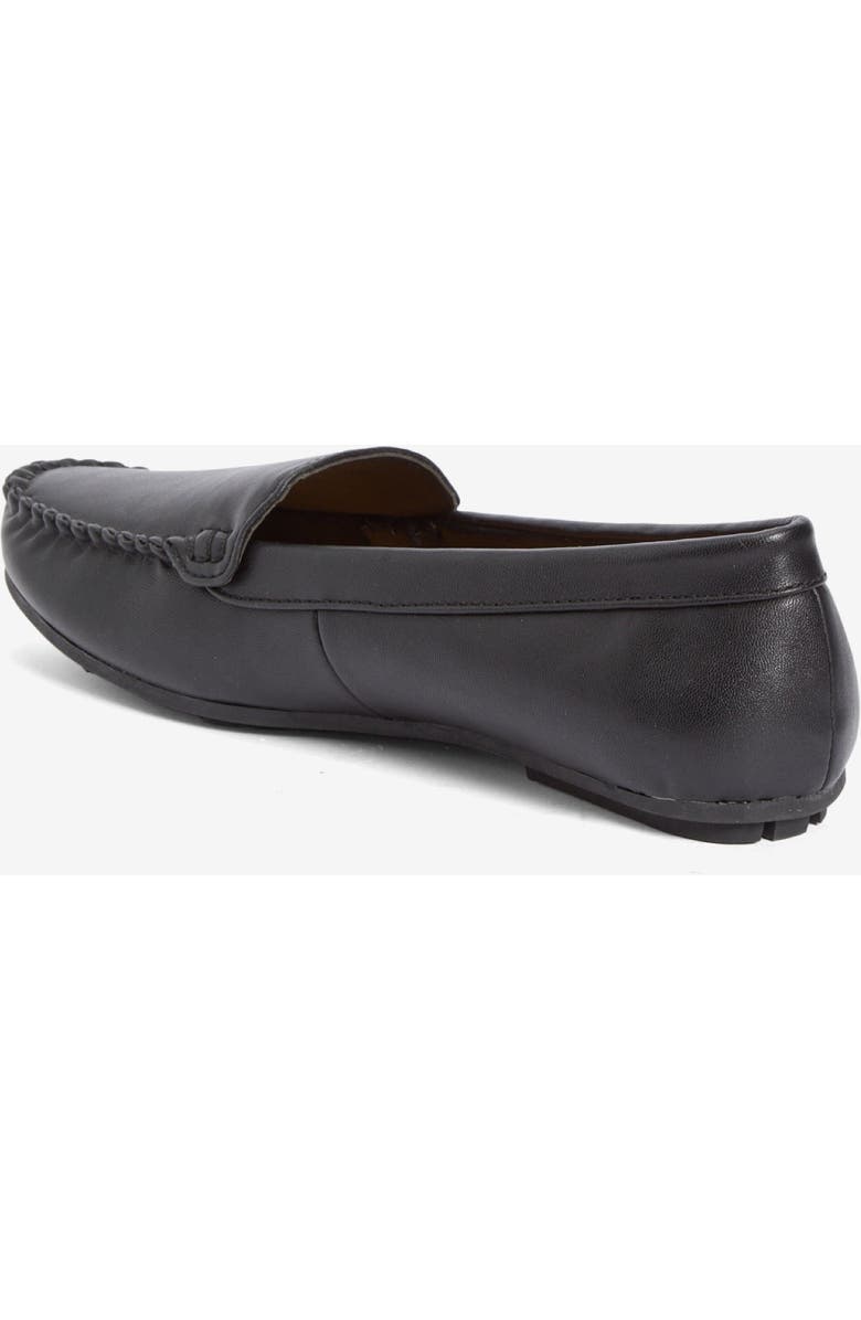 Comfortview The Milena Slip On Flat, Alternate, color, Black