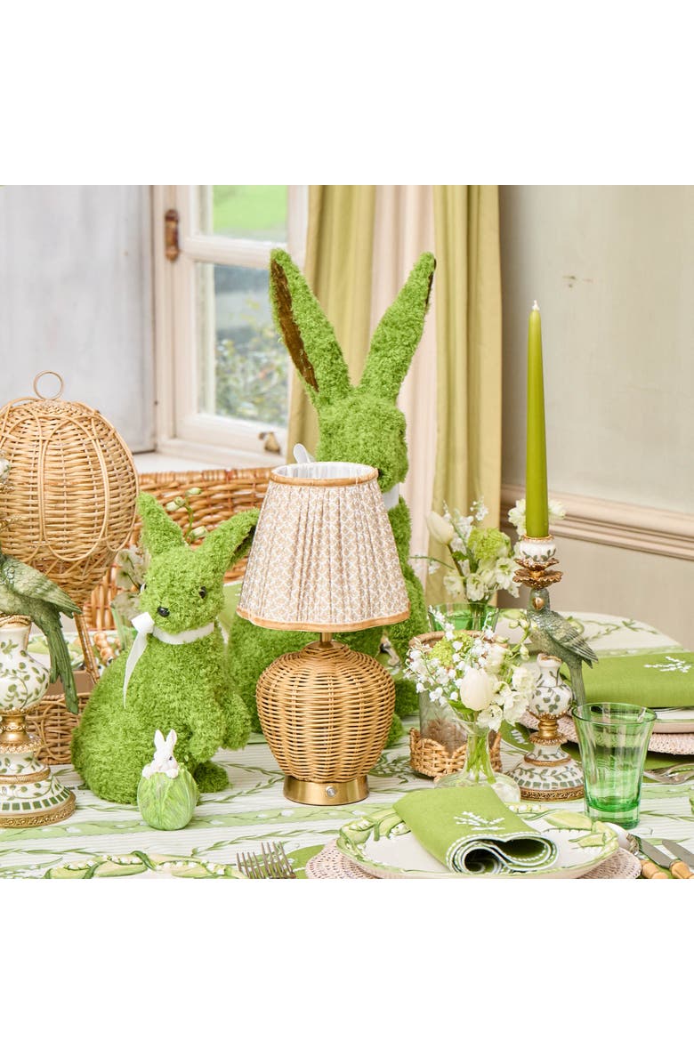 Mrs. Alice Lotus Lampshade, Alternate, color, Putty