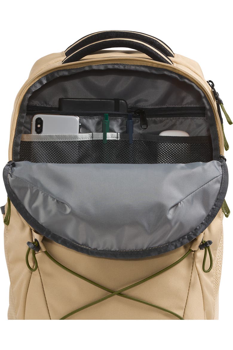 north face backpack british khaki THE FACE TNF DAYPACK KHAKI/NEW TAUPE GREEN Our classic Womens Borealis Backpack is a staple on campus and on the trail The North Face Mens Rucksack