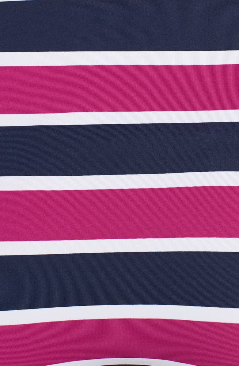 Tommy Bahama Stripe Strapless One-Piece Swimsuit, Alternate, color, 