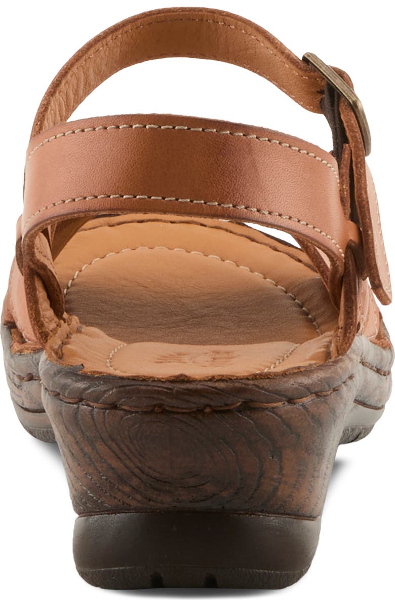 Spring Step Amareza Ankle Strap Sandal, Alternate, color, Camel