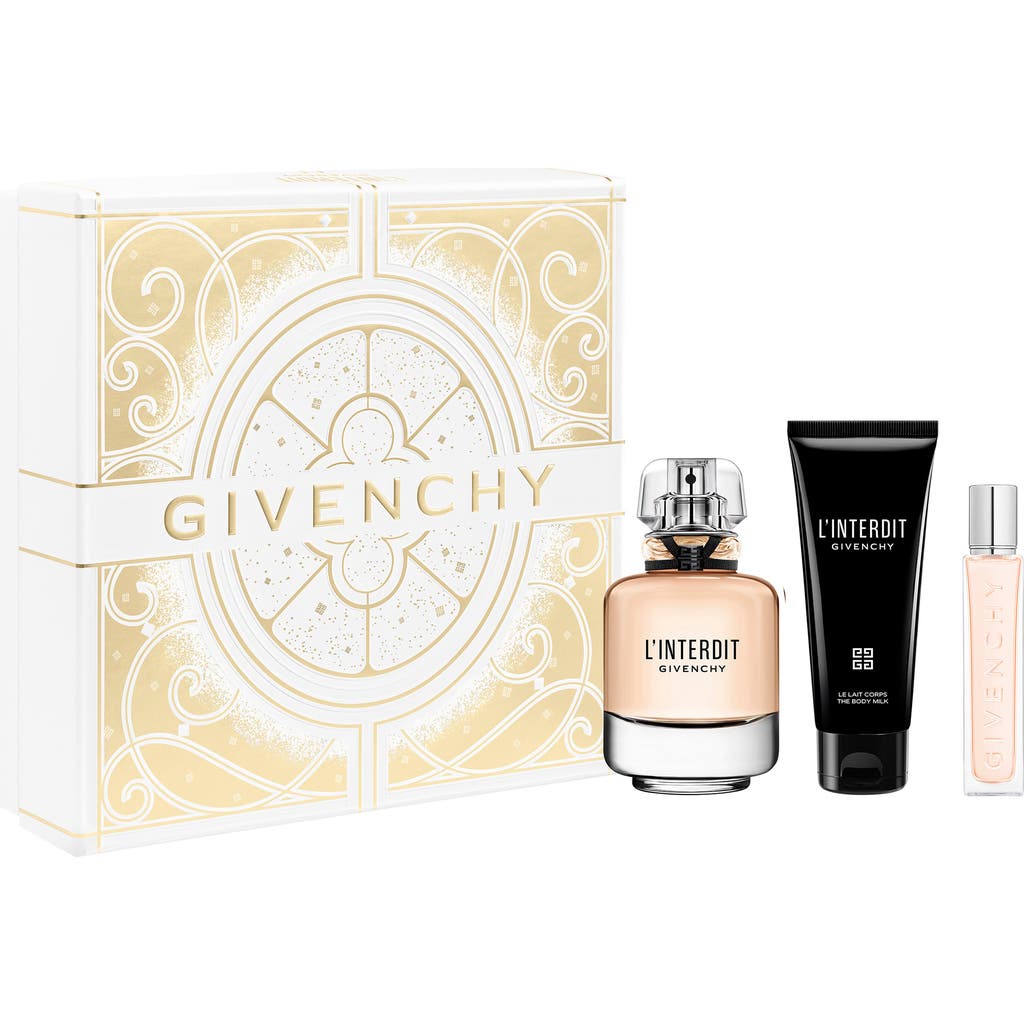 Givenchy L'interdit Eau De Parfum Set $222 Value In Transparent