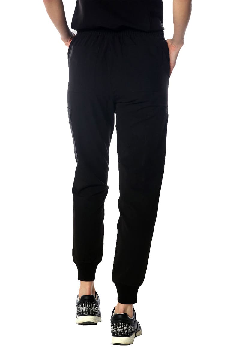 Valencia Jogger Scrub Pants, Alternate, color, Black
